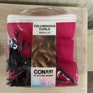 Pink Voluminous Curls Set